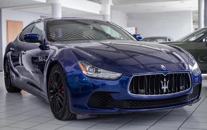 Maserati Ghibli cena 169900 przebieg: 100203, rok produkcji 2015 z Nowe Brzesko małe 742